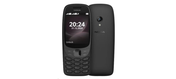 Nokia 6310 Dual SIM, černá (2024), (CZ, SK, HU)