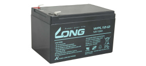 LONG baterie 12V 12Ah F2 LongLife 9 let (WPL12-12) LONG baterie 12V 12Ah F2 LongLife 9 let (WPL12-12)