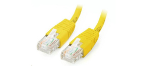GEMBIRD kabel patchcord Cat5e UTP 0,25m, žlutý