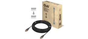 Club3D Kabel DisplayPort 1.4 Active Optical Unidirectional 4K120Hz 8K60Hz (M/M), 20m Club3D Kabel DisplayPort 1.4 Active Optical Unidirectional 4K120Hz 8K60Hz (M/M), 20m