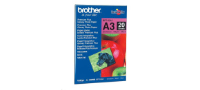 BROTHER Paper BP-71 foto lesklý A3/20ks BROTHER Paper BP-71 foto lesklý A3/20ks