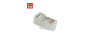 LYNX konektor STP Cat6a, 50µ, 100ks