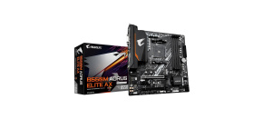 GIGABYTE MB Sc AM4 B550M AORUS ELITE AX, AMD B550, 4xDDR4, 1xHDMI, 1xDVI, mATX