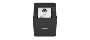 Epson TM-T20IV, USB, RS232, LAN, 8 dots/mm (203 dpi), řezačka, černá