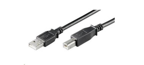 PREMIUMCORD Kabel USB 2.0 A-B propojovací 5m (M/M)