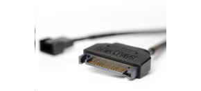 NOCTUA Adaptér NA-SAC5, Molex na 4-pin ventilátor, černá