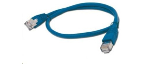 GEMBIRD kabel patchcord CAT6 stíněný FTP 0,5m, modrý GEMBIRD kabel patchcord CAT6 stíněný FTP 0,5m, modrý