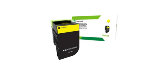 LEXMARK 802HYE Yellow High Yield Corporate Cartridge (3k)