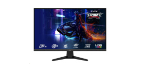 MSI LCD MAG 325QF E18V, 31.5" 2560x1440, 180Hz, 300nits,1ms, 10bit, HDMI, DP, Audio, Vesa, Black