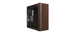 ASUS case PROART PA602 WALNUT WOOD RETRO TG, Mid Tower, průhledná bočnice, hnědá