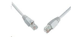 Solarix Patch kabel CAT5E SFTP PVC 0,5m šedý snag-proof C5E-315GY-0,5MB
