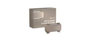 Tractive DOG 6 – GPS lokátor pro psy a monitor zdraví, hnědý
