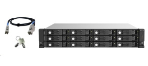 QNAP TL-R1220Sep-RP rozšiřující jednotka QNAP NAS (12xSAS/SATA,4xSFF-8644,RP)
