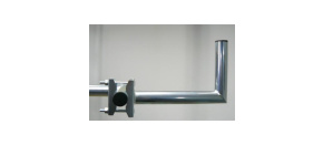 Držák antény na balkón, galvanický zinek, délka 30cm