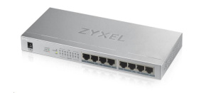 Zyxel GS1008HP 8-port Desktop Gigabit PoE Switch, 8x PoE+ GbE, PoE 60W