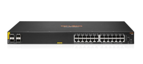 HPE Aruba Networking CX 6100 24G Class4 PoE 4SFP+ 370W Switch