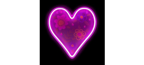 2Kids Toys LED NEON LIGHT lampička Srdce