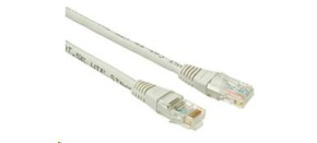 Solarix Patch kabel CAT6 UTP PVC 1m šedý non-snag-proof C6-155GY-1MB