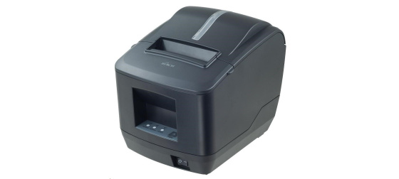 Birch CP-Q1 Pokladní tiskárna s řezačkou, USB+LAN, černá, tisk v českém jazyce