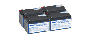 AVACOM Náhradní baterie AVA-RBP04-12120-KIT pro UPS Eaton AVACOM Náhradní baterie AVA-RBP04-12120-KIT pro UPS Eaton