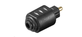 PREMIUMCORD Adaptér Optical Jack 3.5 mm female - Toslink male