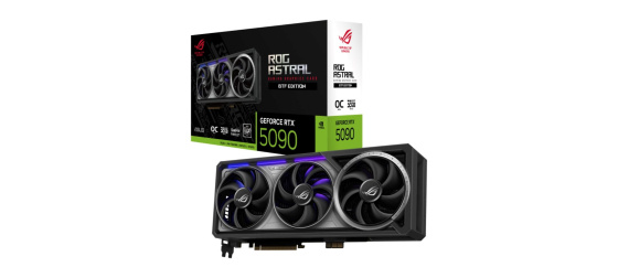 ASUS VGA NVIDIA GeForce RTX 5090 ROG ASTRAL BTF 32GB OC, 32GB GDDR7, 3xDP, 2xHDMI