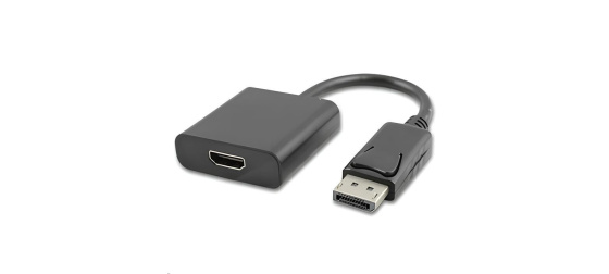 PREMIUMCORD Adaptér DisplayPort - HDMI, podpora 3D, 4K*2K@60Hz, 20cm