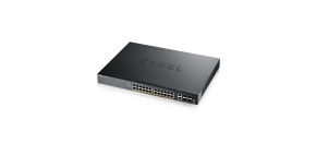 Zyxel XGS2220-30HP, L3 Access Switch, 400W PoE, 16xPoE+/10xPoE++, 24x1G RJ45 2x10mG RJ45, 4x10G SFP+ Uplink, incl. 1 yr Zyxel XGS2220-30HP, L3 Access Switch, 400W PoE, 16xPoE+/10xPoE++, 24x1G RJ45 2x10mG RJ45, 4x10G SFP+ Uplink, incl. 1 yr