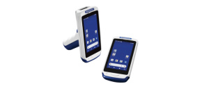 Datalogic Joya Touch 22, 2D, Gun, USB-C, BT (5.1), Wi-Fi, NFC, Android, GMS, blue, grey