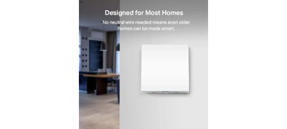 TP-Link Tapo S210 chytrý jednosměrný 1pólový vypínač