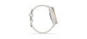 Garmin vívomove® Trend, Nerezová luneta Peach Gold, pouzdro Ivory, silikonový řemínek