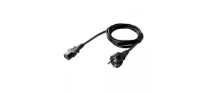 WG - Kabel napájecí 3-pin / 1,5m / black WG - Kabel napájecí 3-pin / 1,5m / black