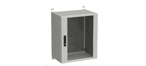 Solarix rozvaděč nástěnný venkovní LC-20 15U 600x500mm, dveře sklo, LC-20-15U-65-12-G