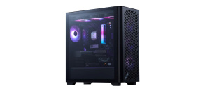 ADATA XPG case VALOR AIR PRO, ATX, Průhledná bočnice, 4x 120mm ARGB Fan, Černá