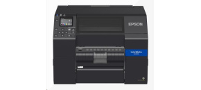 Epson ColorWorks CW-C6500Pe, peeler, disp., USB, Ethernet, black Epson ColorWorks CW-C6500Pe, peeler, disp., USB, Ethernet, black