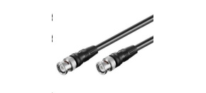 PREMIUMCORD BNC kabel pro audio/video 75 Ohm 1m M/M PREMIUMCORD BNC kabel pro audio/video 75 Ohm 1m M/M