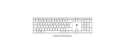 HP 960 Black Ergonomic Wireless Keyboard - bezdrátová ergonomická klávesnice CZ/SK