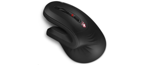 CONNECT IT FOR HEALTH ergonomická vertikální myš (+ 1x AA baterie zdarma) bezdrátová, černá