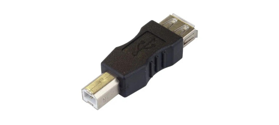 PremiumCord USB redukce A-B, Female/Male