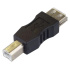 PremiumCord USB redukce A-B, Female/Male