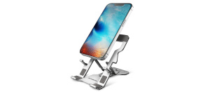 AXAGON STND-M, hliníkový stojan pro telefony a tablety 4" - 10.5", 5 nastavitelných úhlů