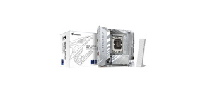 GIGABYTE MB Sc LGA1851 B860I AORUS PRO ICE, Intel B860, 2xDDR5, 1xThunderbolt, 1xDP, 1xHDMI, WiFi, Mini-ITX GIGABYTE MB Sc LGA1851 B860I AORUS PRO ICE, Intel B860, 2xDDR5, 1xThunderbolt, 1xDP, 1xHDMI, WiFi, Mini-ITX