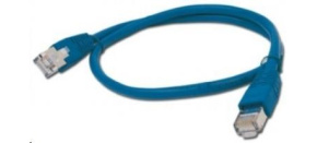 GEMBIRD kabel patchcord CAT6 stíněný FTP 3m, modrý