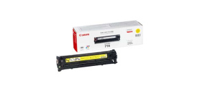 Canon TONER CRG-716Y žlutá pro i-Sensys LBP5050, LBP5050N, LBP5360, MF-8030Cn, MF-8040Cn,MF-8050Cn,MF-8080Cw (1500 str.) Canon TONER CRG-716Y žlutá pro i-Sensys LBP5050, LBP5050N, LBP5360, MF-8030Cn, MF-8040Cn,MF-8050Cn,MF-8080Cw (1500 str.)