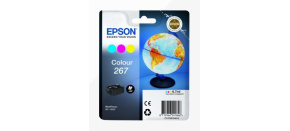 EPSON ink bar Singlepack "Globus" Colour 267 ink cartridge-pro WF-100 (6,7 ml)