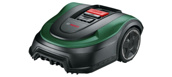 BOSCH Indego S+ 500, robotická sekačka, 18 V, výška střihu 30 – 50 mm, plocha až 500 m2
