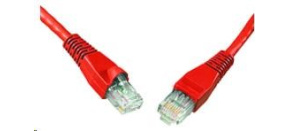Solarix Patch kabel CAT5E UTP PVC 7m červený snag-proof C5E-114RD-7MB
