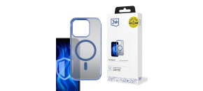 3mk ochranný kryt Frosty MagCase Blue pro Apple iPhone 16 Pro Max 3mk ochranný kryt Frosty MagCase Blue pro Apple iPhone 16 Pro Max