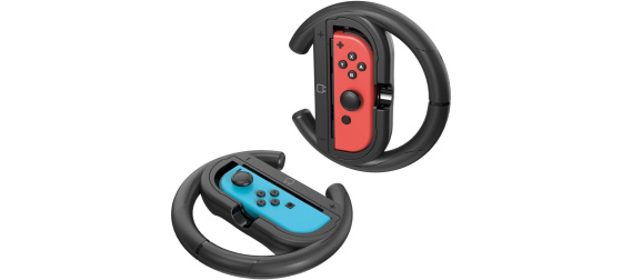 VENOM VS4934 Racing Wheel Twin Pack for Nintendo Swtich 2/Switch