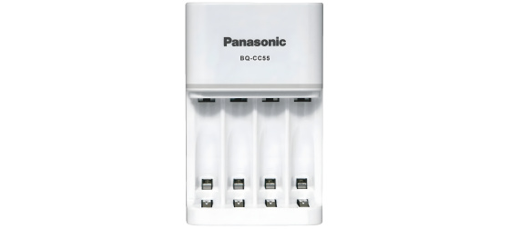 Panasonic BQ-CC55E Eneloop – chytrá nabíječka AA/AAA